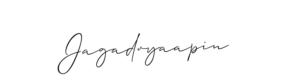 Once you've used our free online signature maker to create your best signature Allison_Script style, it's time to enjoy all of the benefits that Jagadvyaapin name signing documents. Jagadvyaapin signature style 2 images and pictures png