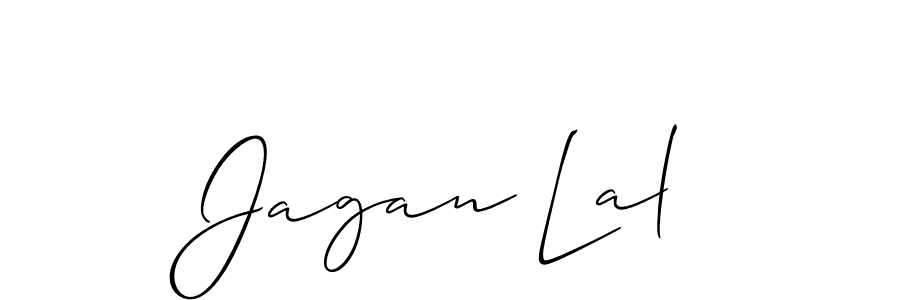 Best and Professional Signature Style for Jagan Lal. Allison_Script Best Signature Style Collection. Jagan Lal signature style 2 images and pictures png