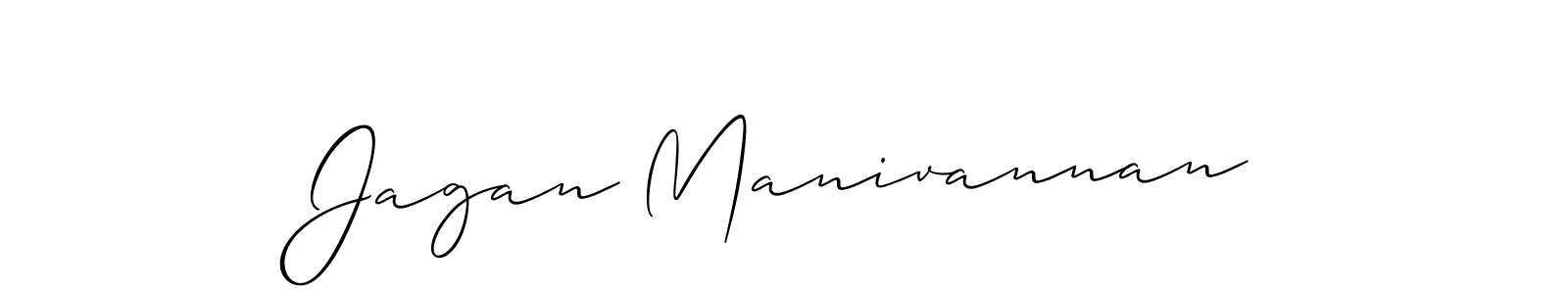 The best way (Allison_Script) to make a short signature is to pick only two or three words in your name. The name Jagan Manivannan include a total of six letters. For converting this name. Jagan Manivannan signature style 2 images and pictures png