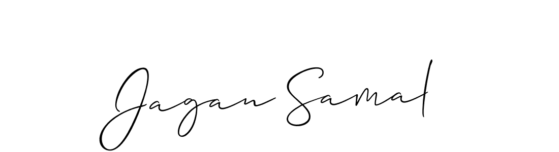 Also we have Jagan Samal name is the best signature style. Create professional handwritten signature collection using Allison_Script autograph style. Jagan Samal signature style 2 images and pictures png