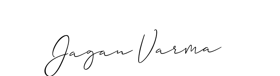 It looks lik you need a new signature style for name Jagan Varma. Design unique handwritten (Allison_Script) signature with our free signature maker in just a few clicks. Jagan Varma signature style 2 images and pictures png