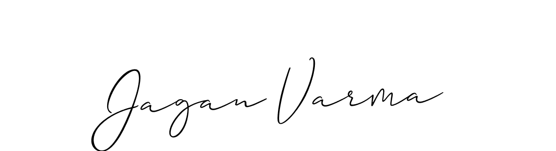 It looks lik you need a new signature style for name Jagan Varma. Design unique handwritten (Allison_Script) signature with our free signature maker in just a few clicks. Jagan Varma signature style 2 images and pictures png