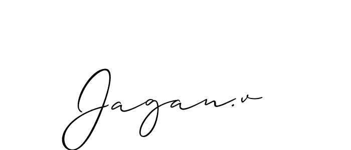 You can use this online signature creator to create a handwritten signature for the name Jagan.v. This is the best online autograph maker. Jagan.v signature style 2 images and pictures png