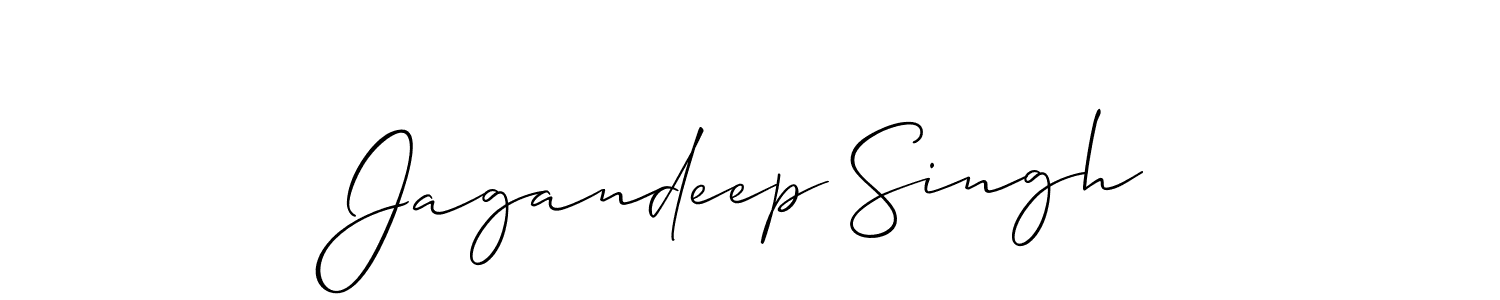 How to Draw Jagandeep Singh signature style? Allison_Script is a latest design signature styles for name Jagandeep Singh. Jagandeep Singh signature style 2 images and pictures png