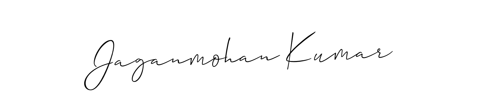 Create a beautiful signature design for name Jaganmohan Kumar. With this signature (Allison_Script) fonts, you can make a handwritten signature for free. Jaganmohan Kumar signature style 2 images and pictures png