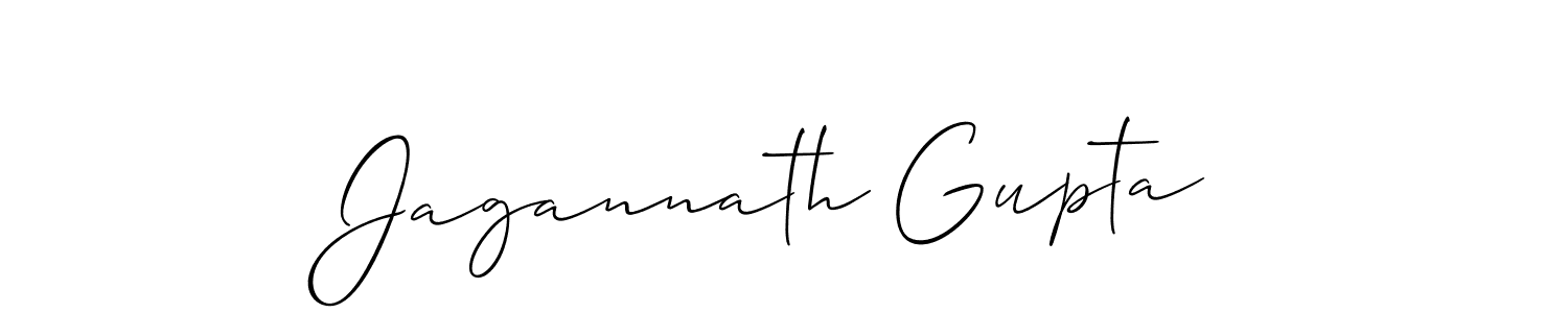 Create a beautiful signature design for name Jagannath Gupta. With this signature (Allison_Script) fonts, you can make a handwritten signature for free. Jagannath Gupta signature style 2 images and pictures png