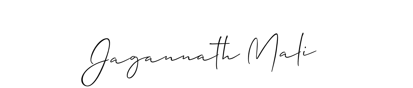 Also You can easily find your signature by using the search form. We will create Jagannath Mali name handwritten signature images for you free of cost using Allison_Script sign style. Jagannath Mali signature style 2 images and pictures png