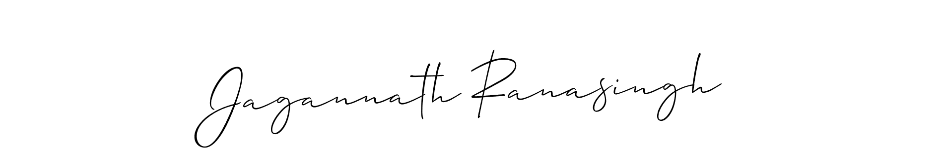 It looks lik you need a new signature style for name Jagannath Ranasingh. Design unique handwritten (Allison_Script) signature with our free signature maker in just a few clicks. Jagannath Ranasingh signature style 2 images and pictures png