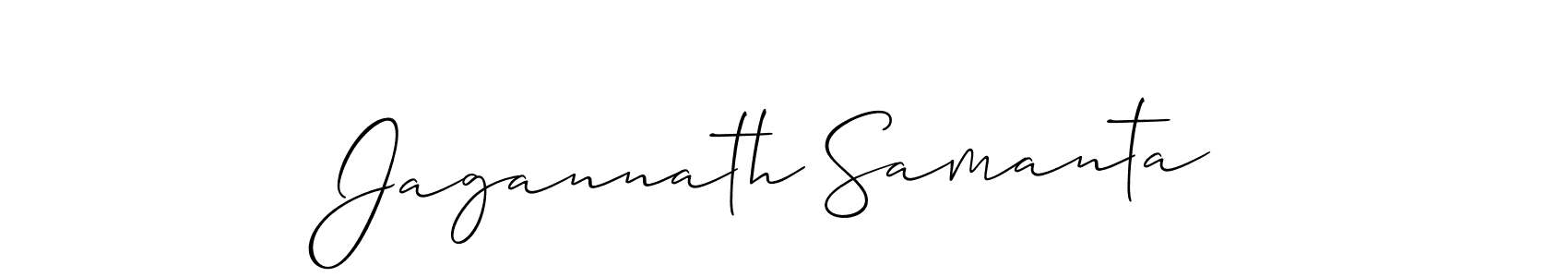 Similarly Allison_Script is the best handwritten signature design. Signature creator online .You can use it as an online autograph creator for name Jagannath Samanta. Jagannath Samanta signature style 2 images and pictures png