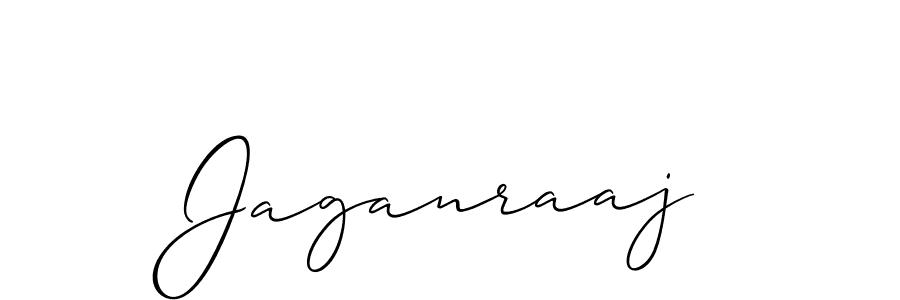 How to make Jaganraaj signature? Allison_Script is a professional autograph style. Create handwritten signature for Jaganraaj name. Jaganraaj signature style 2 images and pictures png