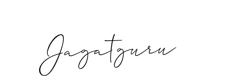 Similarly Allison_Script is the best handwritten signature design. Signature creator online .You can use it as an online autograph creator for name Jagatguru. Jagatguru signature style 2 images and pictures png