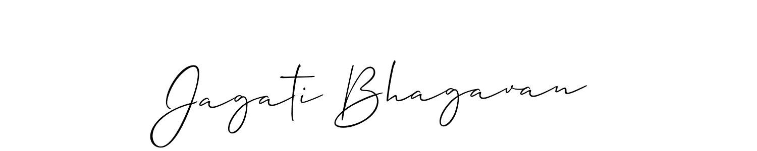 See photos of Jagati Bhagavan official signature by Spectra . Check more albums & portfolios. Read reviews & check more about Allison_Script font. Jagati Bhagavan signature style 2 images and pictures png