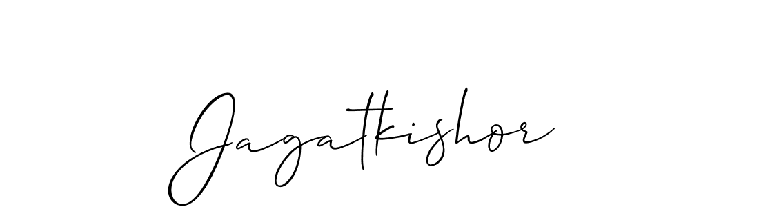 Here are the top 10 professional signature styles for the name Jagatkishor. These are the best autograph styles you can use for your name. Jagatkishor signature style 2 images and pictures png