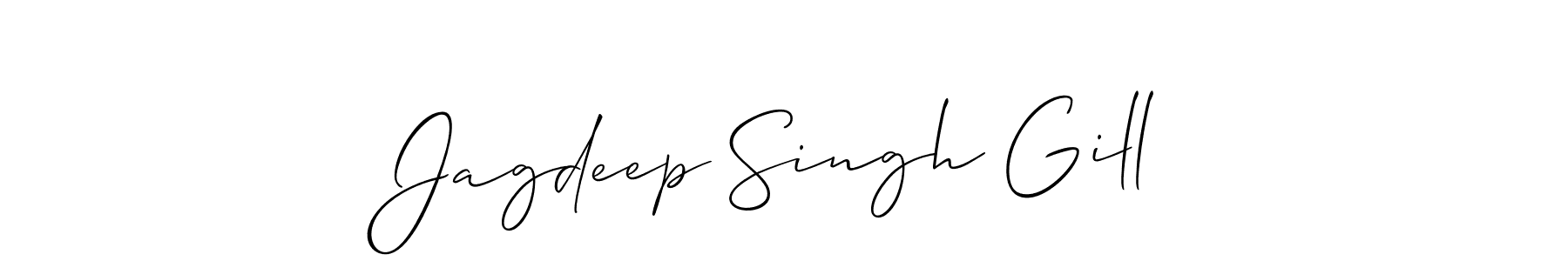 Similarly Allison_Script is the best handwritten signature design. Signature creator online .You can use it as an online autograph creator for name Jagdeep Singh Gill. Jagdeep Singh Gill signature style 2 images and pictures png