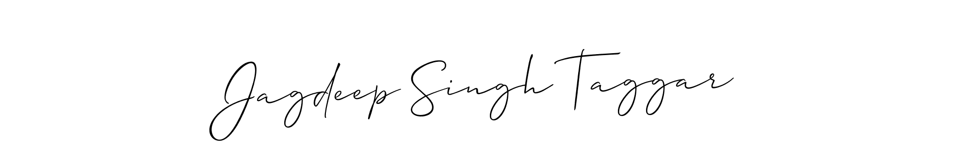 Best and Professional Signature Style for Jagdeep Singh Taggar. Allison_Script Best Signature Style Collection. Jagdeep Singh Taggar signature style 2 images and pictures png