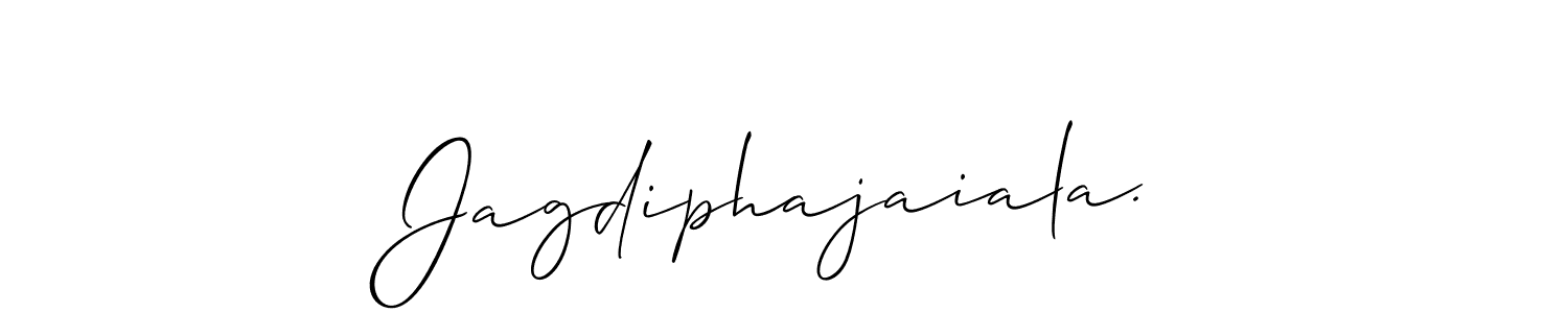 Use a signature maker to create a handwritten signature online. With this signature software, you can design (Allison_Script) your own signature for name Jagdiphajaiala.. Jagdiphajaiala. signature style 2 images and pictures png