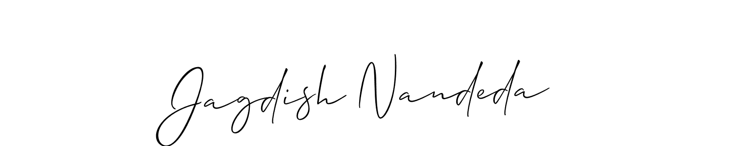 See photos of Jagdish Nandeda official signature by Spectra . Check more albums & portfolios. Read reviews & check more about Allison_Script font. Jagdish Nandeda signature style 2 images and pictures png