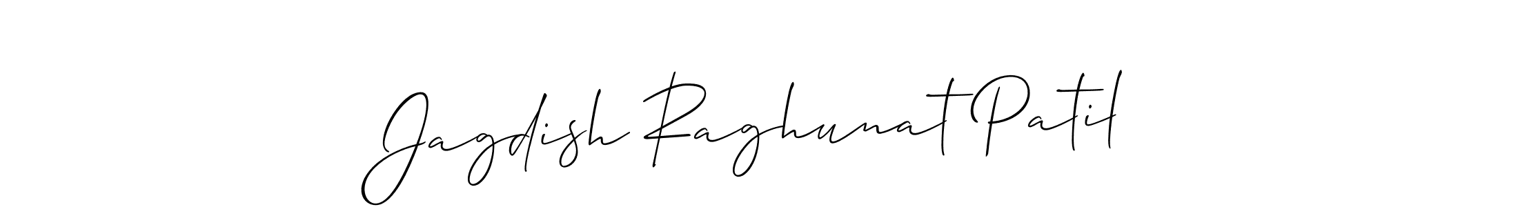 Make a beautiful signature design for name Jagdish Raghunat Patil. Use this online signature maker to create a handwritten signature for free. Jagdish Raghunat Patil signature style 2 images and pictures png