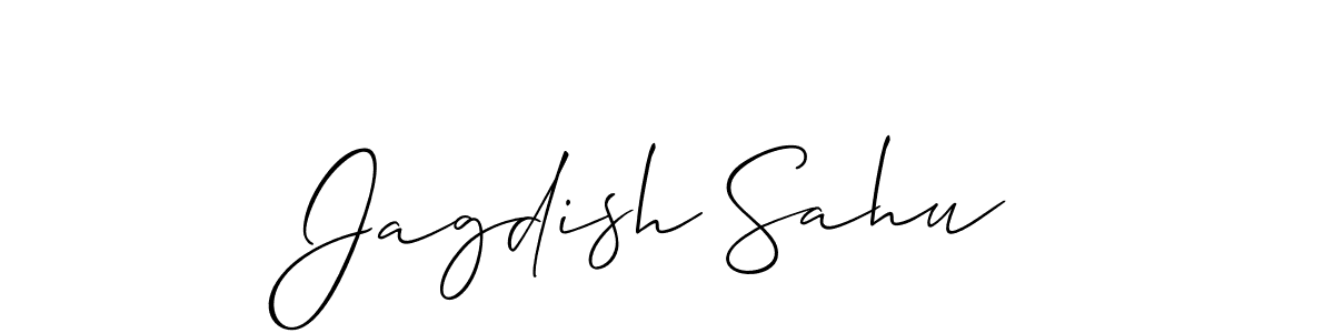 This is the best signature style for the Jagdish Sahu name. Also you like these signature font (Allison_Script). Mix name signature. Jagdish Sahu signature style 2 images and pictures png