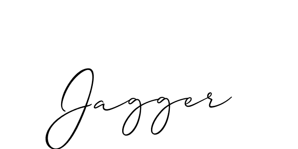 Make a beautiful signature design for name Jagger. With this signature (Allison_Script) style, you can create a handwritten signature for free. Jagger signature style 2 images and pictures png