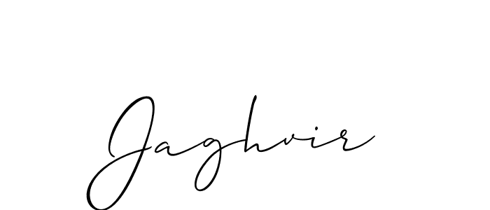 Use a signature maker to create a handwritten signature online. With this signature software, you can design (Allison_Script) your own signature for name Jaghvir. Jaghvir signature style 2 images and pictures png