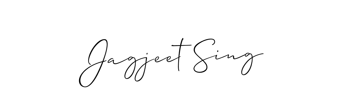 Also we have Jagjeet Sing name is the best signature style. Create professional handwritten signature collection using Allison_Script autograph style. Jagjeet Sing signature style 2 images and pictures png