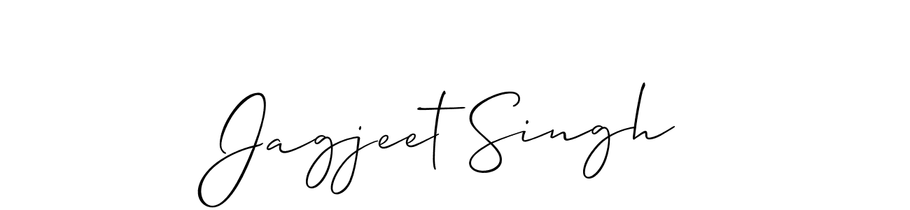 Use a signature maker to create a handwritten signature online. With this signature software, you can design (Allison_Script) your own signature for name Jagjeet Singh. Jagjeet Singh signature style 2 images and pictures png