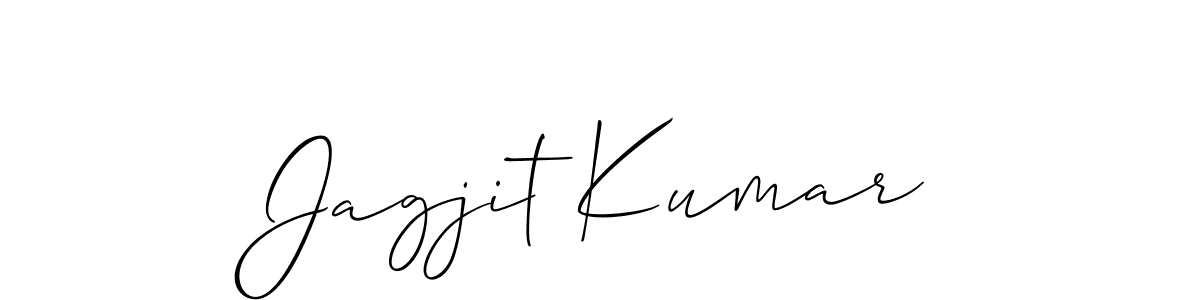 Jagjit Kumar stylish signature style. Best Handwritten Sign (Allison_Script) for my name. Handwritten Signature Collection Ideas for my name Jagjit Kumar. Jagjit Kumar signature style 2 images and pictures png