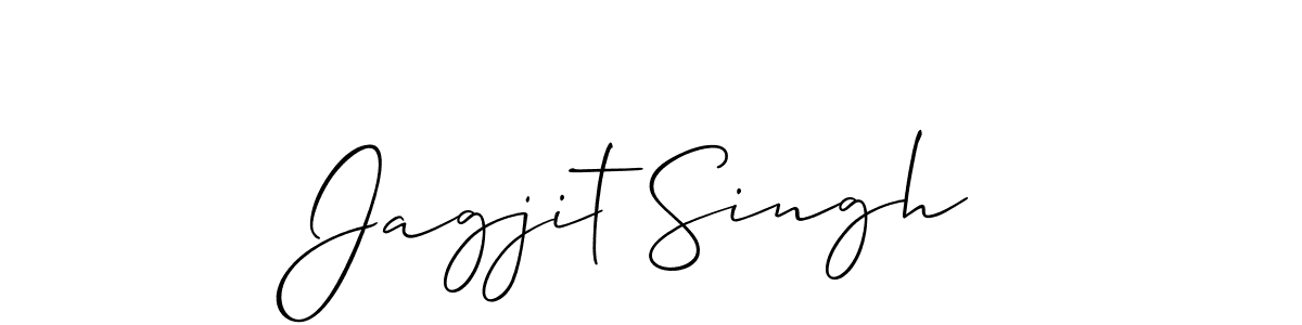 Create a beautiful signature design for name Jagjit Singh. With this signature (Allison_Script) fonts, you can make a handwritten signature for free. Jagjit Singh signature style 2 images and pictures png