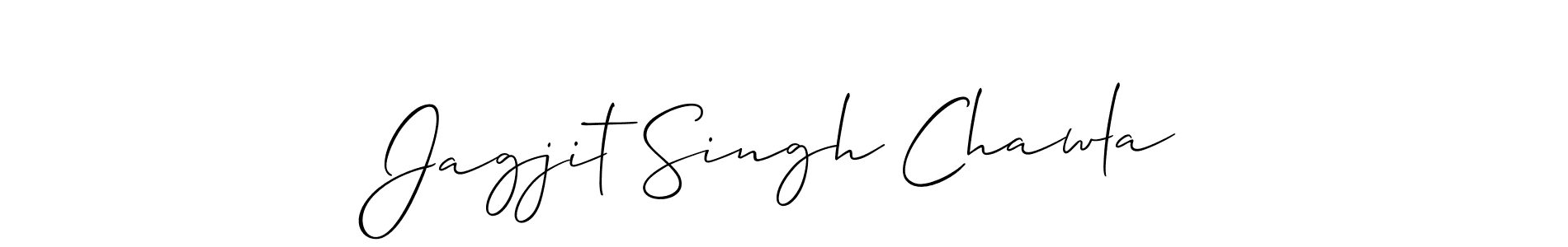 Make a beautiful signature design for name Jagjit Singh Chawla. With this signature (Allison_Script) style, you can create a handwritten signature for free. Jagjit Singh Chawla signature style 2 images and pictures png