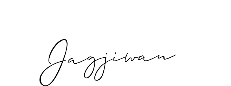 The best way (Allison_Script) to make a short signature is to pick only two or three words in your name. The name Jagjiwan include a total of six letters. For converting this name. Jagjiwan signature style 2 images and pictures png