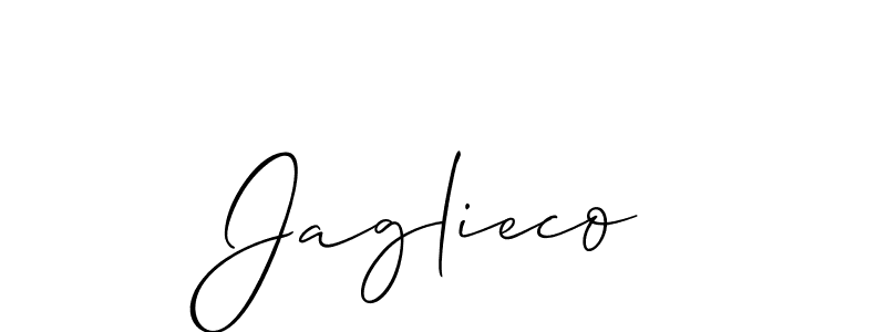 Also You can easily find your signature by using the search form. We will create Jaglieco name handwritten signature images for you free of cost using Allison_Script sign style. Jaglieco signature style 2 images and pictures png