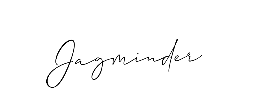 The best way (Allison_Script) to make a short signature is to pick only two or three words in your name. The name Jagminder include a total of six letters. For converting this name. Jagminder signature style 2 images and pictures png