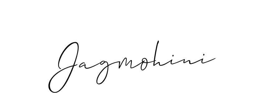 How to Draw Jagmohini signature style? Allison_Script is a latest design signature styles for name Jagmohini. Jagmohini signature style 2 images and pictures png