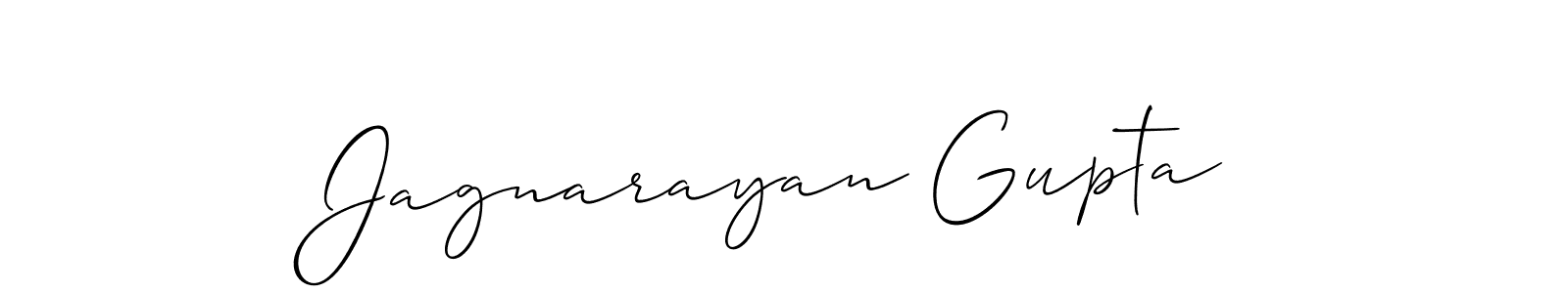 How to Draw Jagnarayan Gupta signature style? Allison_Script is a latest design signature styles for name Jagnarayan Gupta. Jagnarayan Gupta signature style 2 images and pictures png