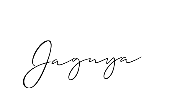 Similarly Allison_Script is the best handwritten signature design. Signature creator online .You can use it as an online autograph creator for name Jagnya. Jagnya signature style 2 images and pictures png