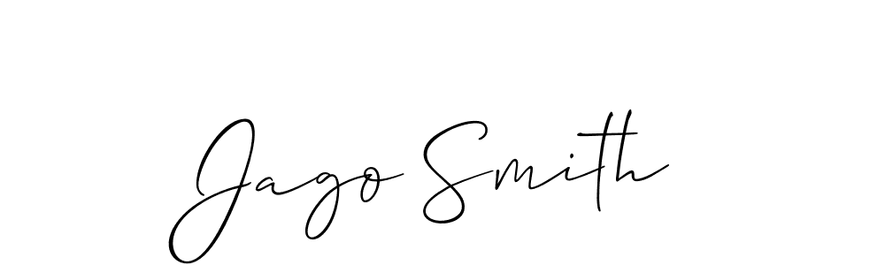 Best and Professional Signature Style for Jago Smith. Allison_Script Best Signature Style Collection. Jago Smith signature style 2 images and pictures png