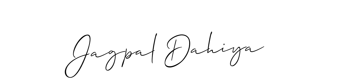 Make a short Jagpal Dahiya signature style. Manage your documents anywhere anytime using Allison_Script. Create and add eSignatures, submit forms, share and send files easily. Jagpal Dahiya signature style 2 images and pictures png