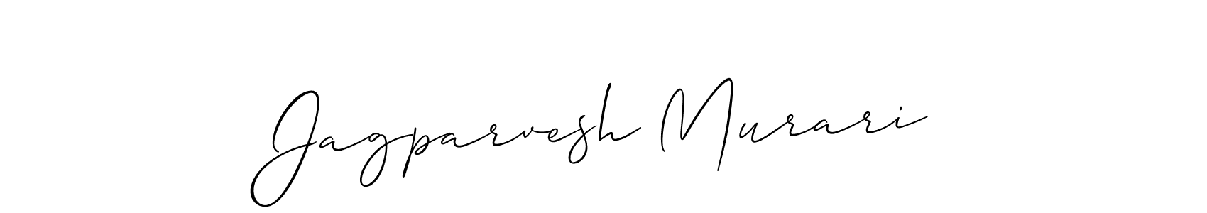 Also we have Jagparvesh Murari name is the best signature style. Create professional handwritten signature collection using Allison_Script autograph style. Jagparvesh Murari signature style 2 images and pictures png