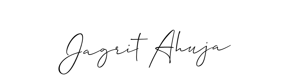 Also You can easily find your signature by using the search form. We will create Jagrit Ahuja name handwritten signature images for you free of cost using Allison_Script sign style. Jagrit Ahuja signature style 2 images and pictures png