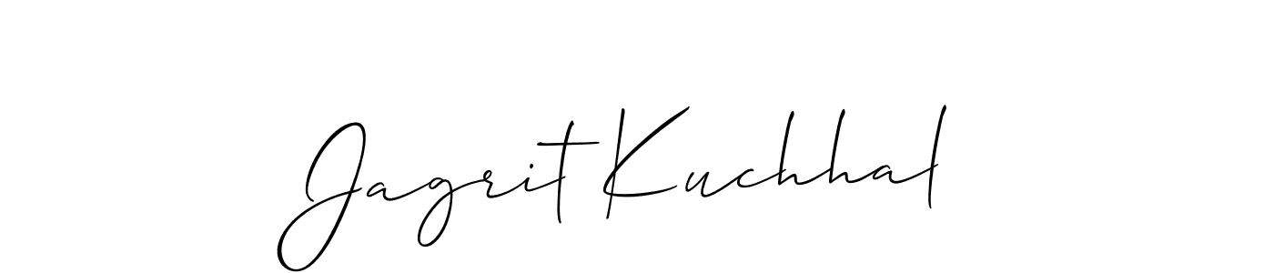 Also we have Jagrit Kuchhal name is the best signature style. Create professional handwritten signature collection using Allison_Script autograph style. Jagrit Kuchhal signature style 2 images and pictures png