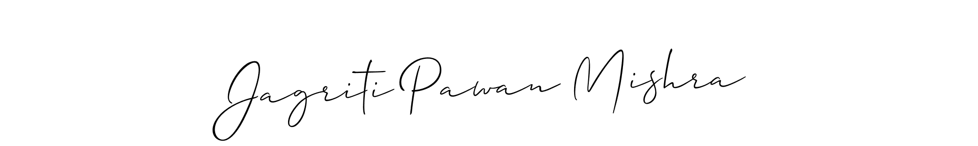 You can use this online signature creator to create a handwritten signature for the name Jagriti Pawan Mishra. This is the best online autograph maker. Jagriti Pawan Mishra signature style 2 images and pictures png