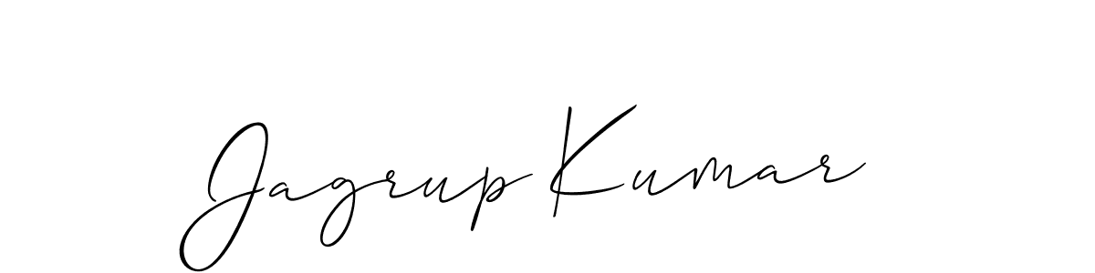 You should practise on your own different ways (Allison_Script) to write your name (Jagrup Kumar) in signature. don't let someone else do it for you. Jagrup Kumar signature style 2 images and pictures png