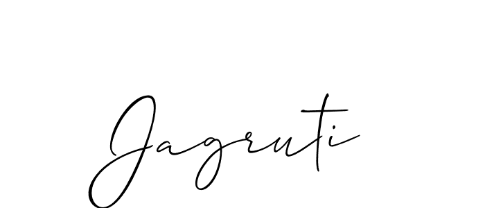 Also You can easily find your signature by using the search form. We will create Jagruti name handwritten signature images for you free of cost using Allison_Script sign style. Jagruti signature style 2 images and pictures png