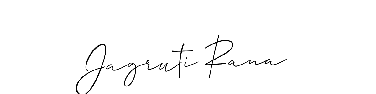 Similarly Allison_Script is the best handwritten signature design. Signature creator online .You can use it as an online autograph creator for name Jagruti Rana. Jagruti Rana signature style 2 images and pictures png