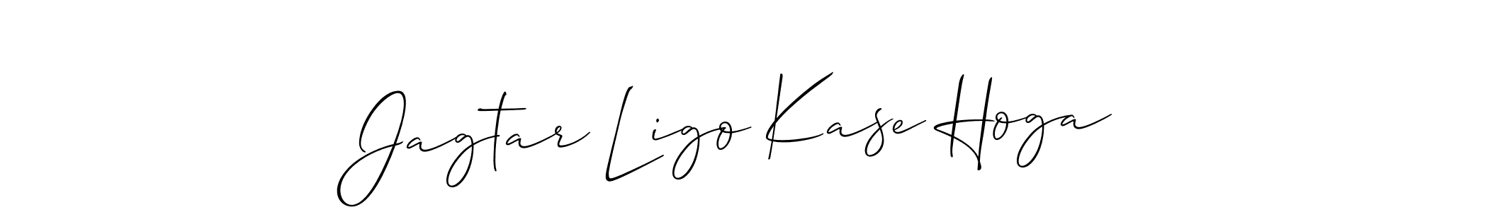 if you are searching for the best signature style for your name Jagtar Ligo Kase Hoga. so please give up your signature search. here we have designed multiple signature styles  using Allison_Script. Jagtar Ligo Kase Hoga signature style 2 images and pictures png