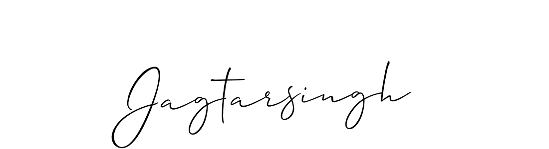 Create a beautiful signature design for name Jagtarsingh. With this signature (Allison_Script) fonts, you can make a handwritten signature for free. Jagtarsingh signature style 2 images and pictures png