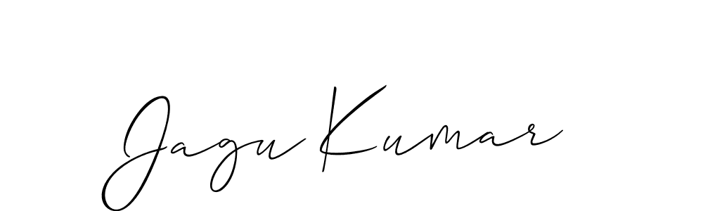 Make a beautiful signature design for name Jagu Kumar. Use this online signature maker to create a handwritten signature for free. Jagu Kumar signature style 2 images and pictures png