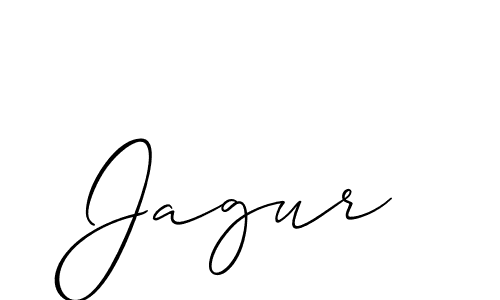 How to Draw Jagur signature style? Allison_Script is a latest design signature styles for name Jagur. Jagur signature style 2 images and pictures png