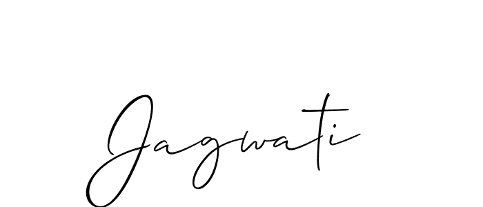 Make a beautiful signature design for name Jagwati. Use this online signature maker to create a handwritten signature for free. Jagwati signature style 2 images and pictures png